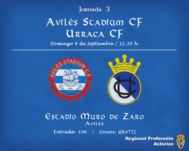 Horario Avilés Stadium - Urraca