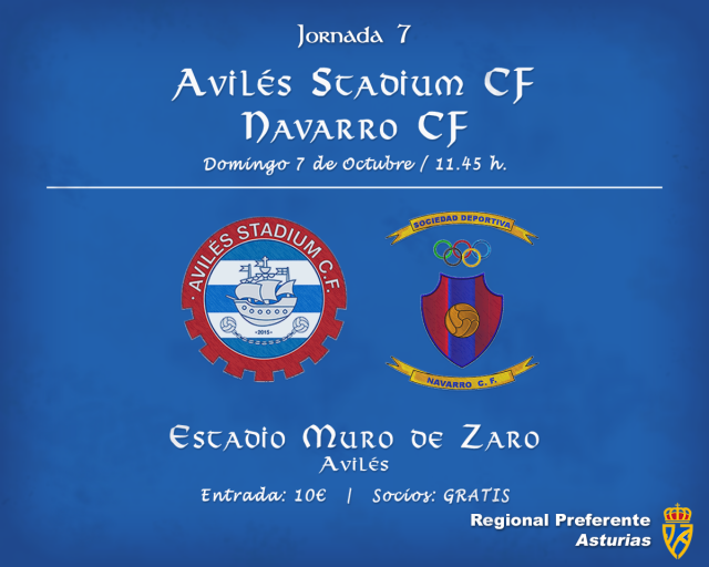 Horario Avilés Stadium - Navarro