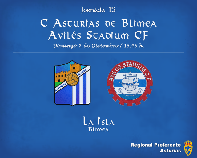 Horario: Asturias de Blimea - Avilés Stadium