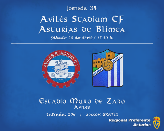 Horario: Avilés Stadium - Asturias de Blimea